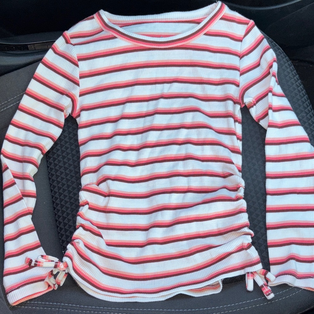 Striped Long Sleeve Kids Top